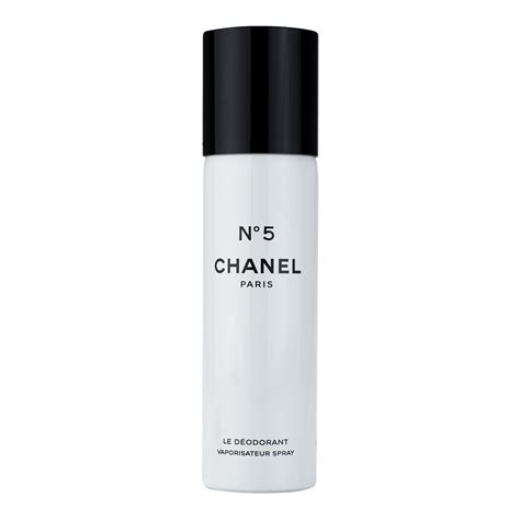 channel 5 deodorant spray.